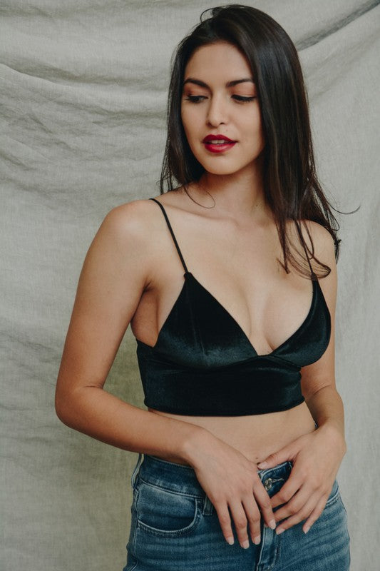 Monica Velvet Bralette